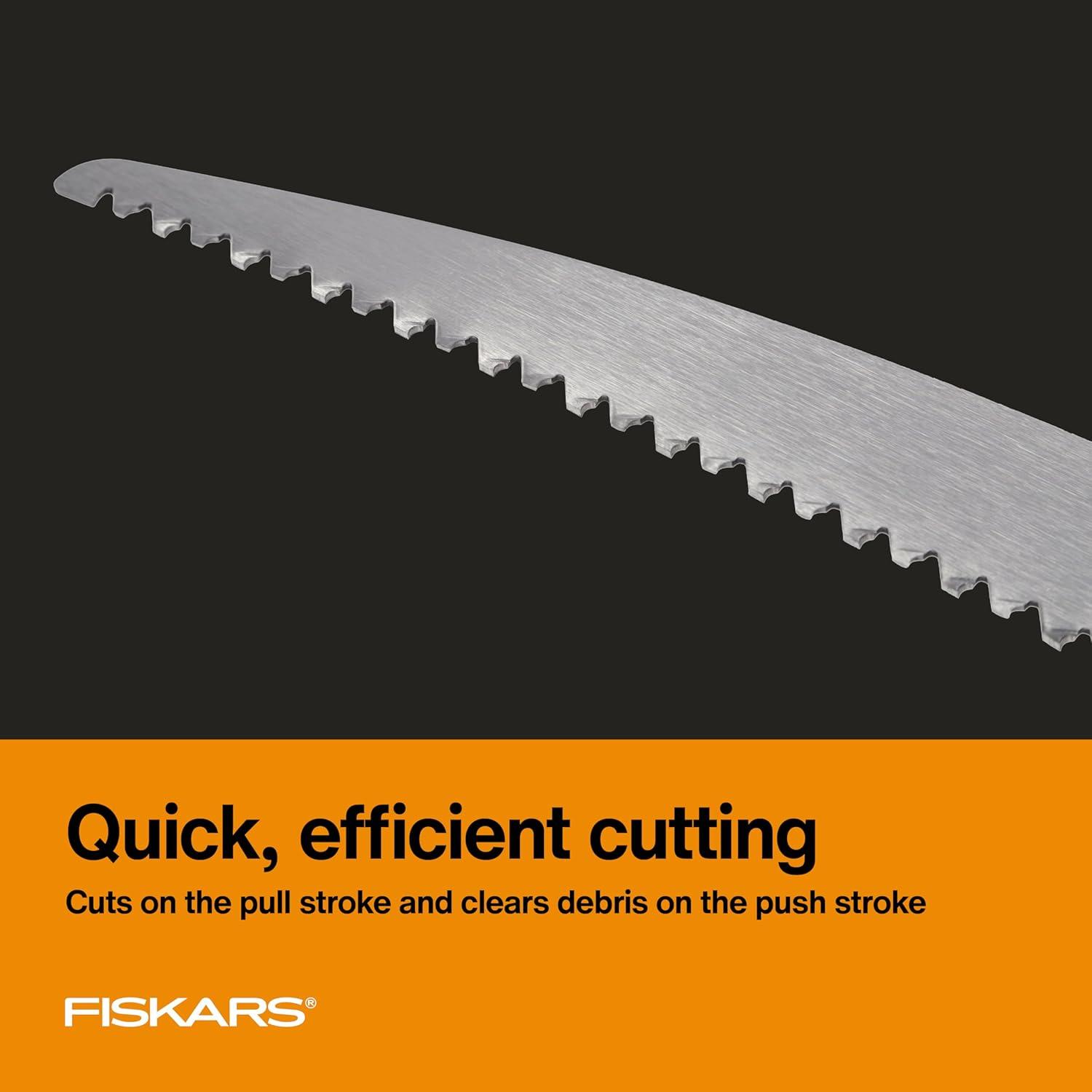 imageFiskars 15Inch Replacement Saw Blade for Pruning HighSpeed Steel WoodZig Blade for Lightweight Extendable Tree Pruner Fits Fiskars pruner models 6391 9388 9390 7889 7831 and 839115 in Silver