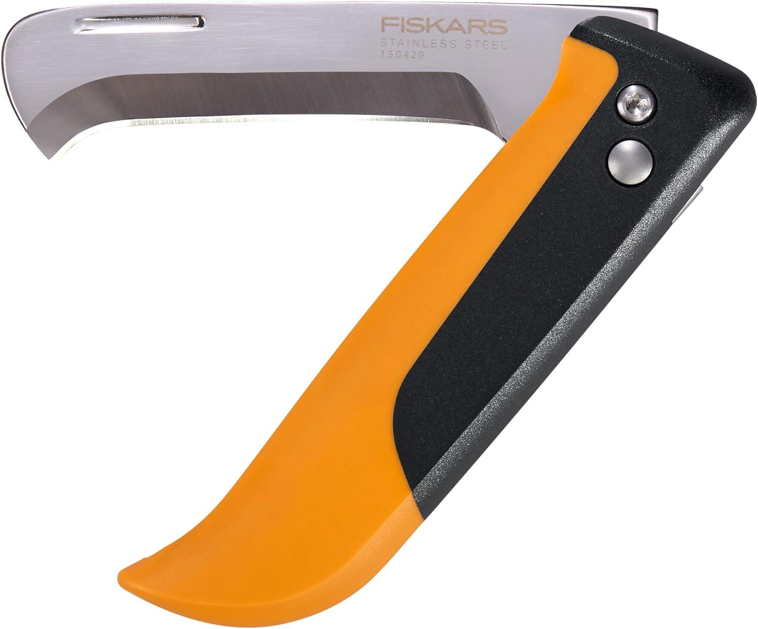 imageFiskars Folding Knife for Produce Harvesting Foldable Gardening Hand Tool with Ergonomic Design
