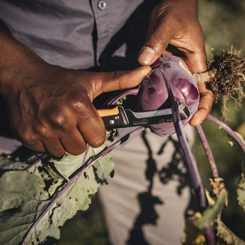 imageFiskars Folding Knife for Produce Harvesting Foldable Gardening Hand Tool with Ergonomic Design