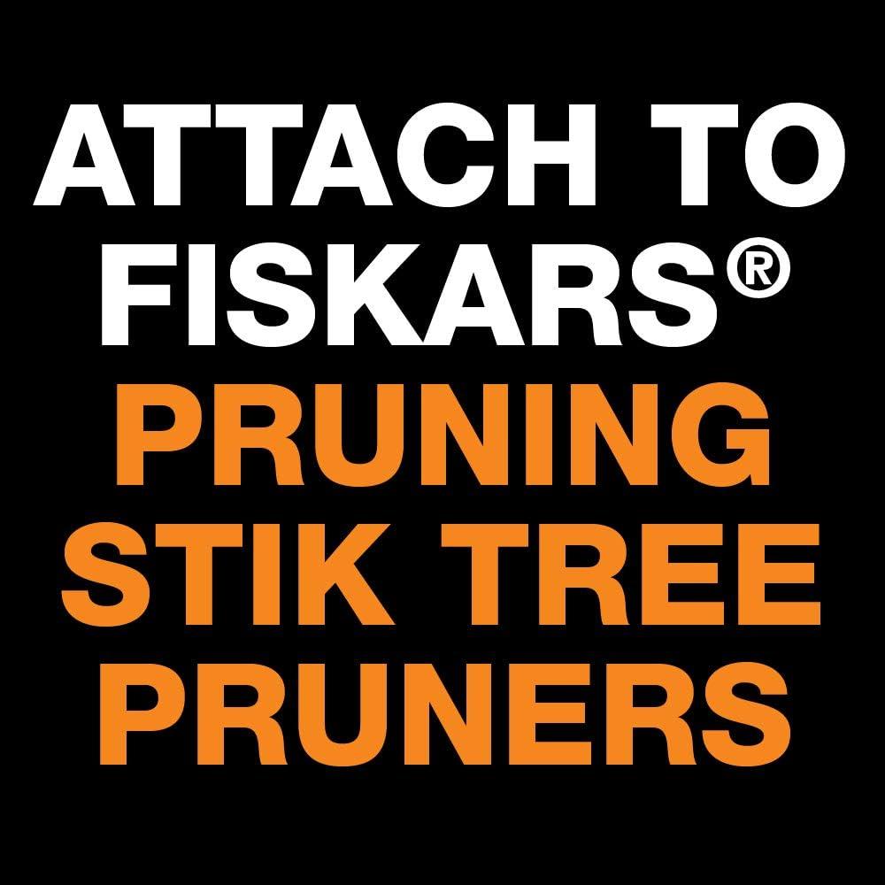imageFiskars Fruit Picker Basket with Adjustable Basket Angle Machine Washable Mesh Bag Fruit Harvesting Tool Pole Not IncludedMesh Basket