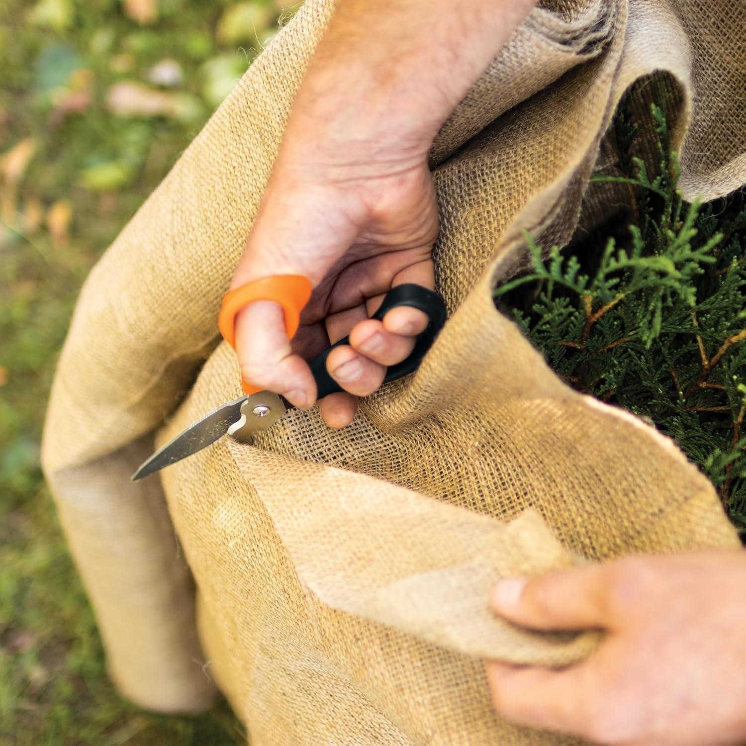 imageFiskars Garden Scissors 7in1 Garden Shears MultiTool with Sheath Great for Plant Trimming Cutting Nursery Pots Bags and WireGarden Shears Original