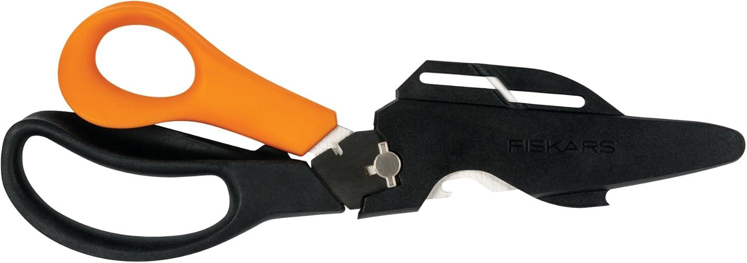 imageFiskars Garden Scissors 7in1 Garden Shears MultiTool with Sheath Great for Plant Trimming Cutting Nursery Pots Bags and WireGarden Shears Original