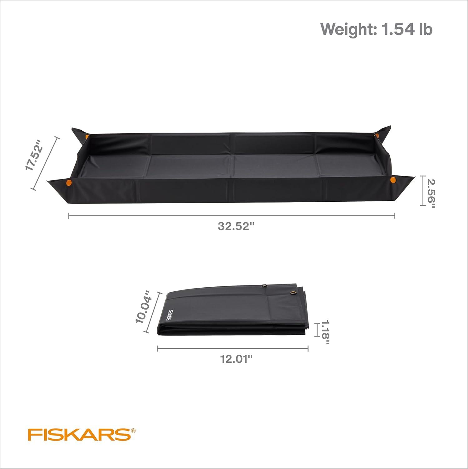 imageFiskars Large Repotting Mat for Indoor Garden Transplanting and Soil Mess Control Foldable and Water Resistant 325quot x 175quot