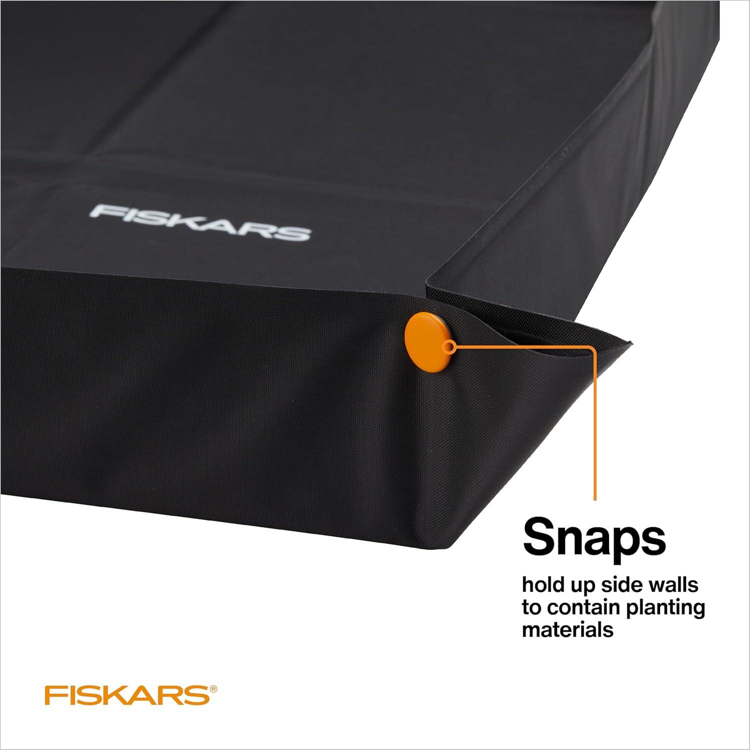 imageFiskars Large Repotting Mat for Indoor Garden Transplanting and Soil Mess Control Foldable and Water Resistant 325quot x 175quot