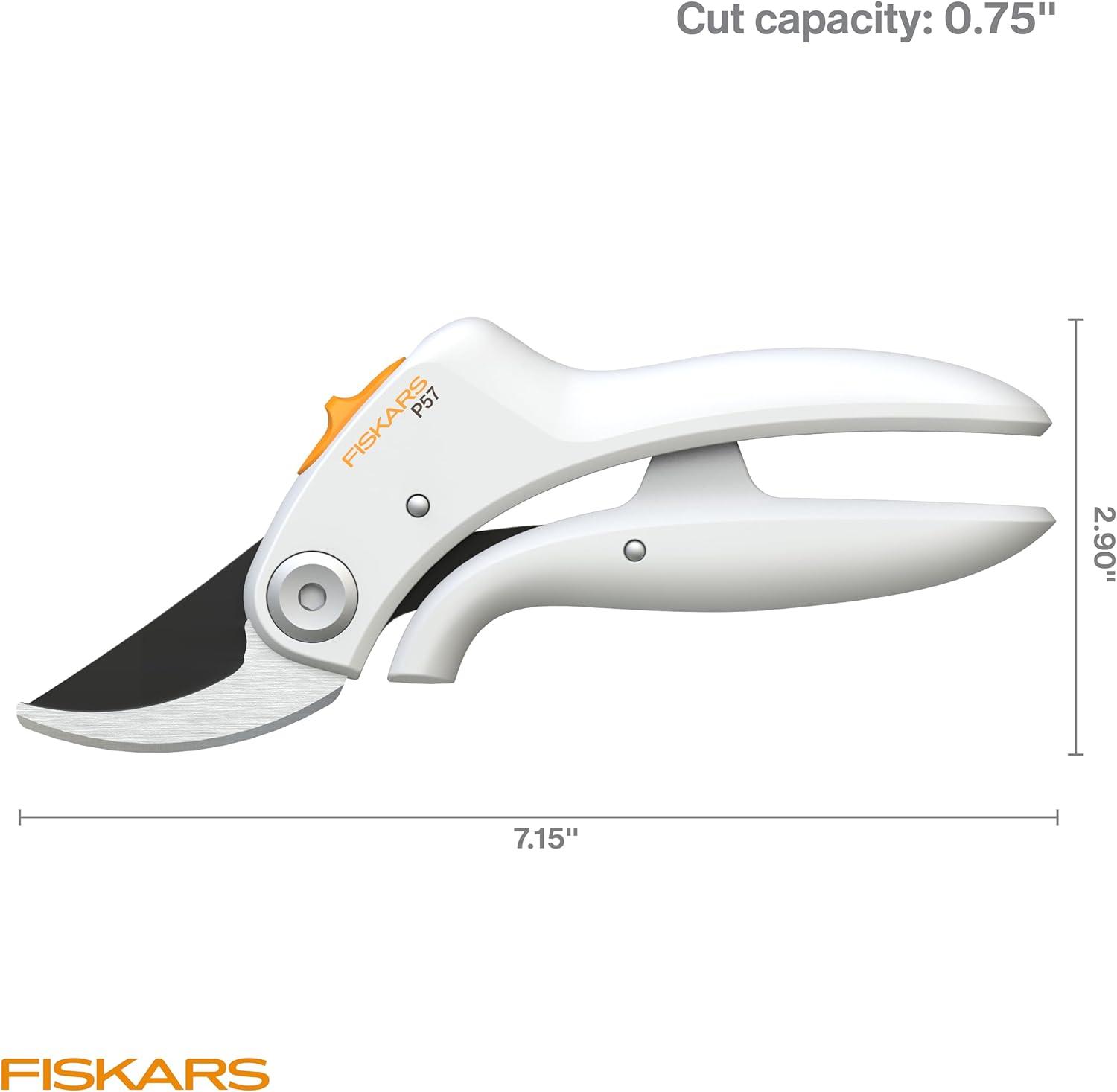 imageFiskars PowerGear Lopper Lightweight Anvil Garden Tool WhiteBypass Pruner