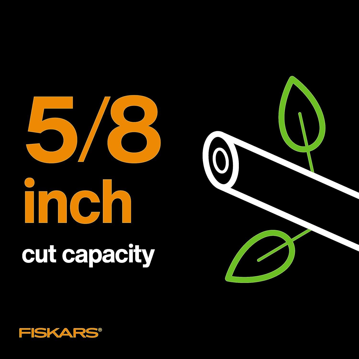 imageFiskars Pruning Shears Bypass Pruner that Cuts Through Stems up to 34Inch PowerGear Technology For More Power on Every CutSmall