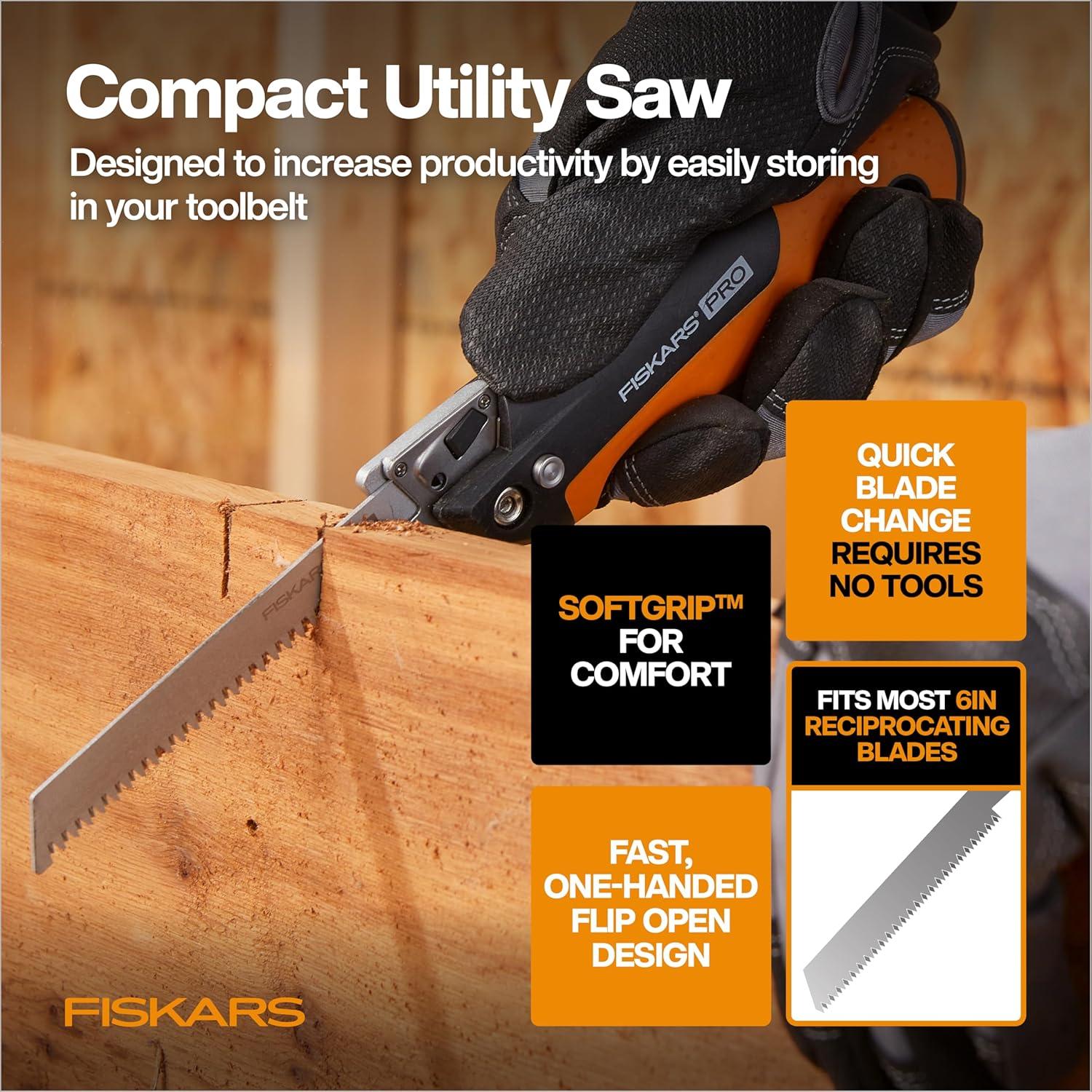 imageFiskars Ratchet Drive Anvil Lopper 32 Inch Heavy Duty Tree Trimmer 2 inch Cut Capacity Riveted Handles for Easy Squeeze Cutting PowerHome Tool Gift Set