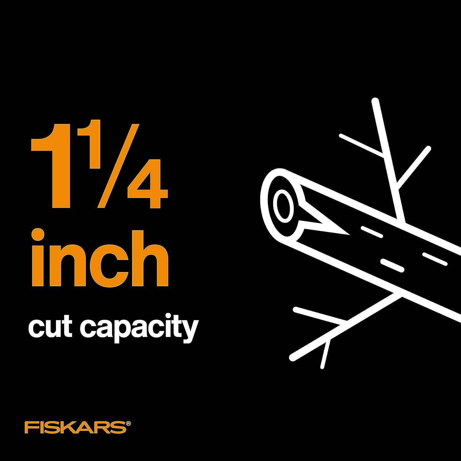imageFiskars Ratchet Drive Anvil Lopper 32 Inch Heavy Duty Tree Trimmer 2 inch Cut Capacity Riveted Handles for Easy Squeeze Cutting PowerSuper PrunerLopper 15