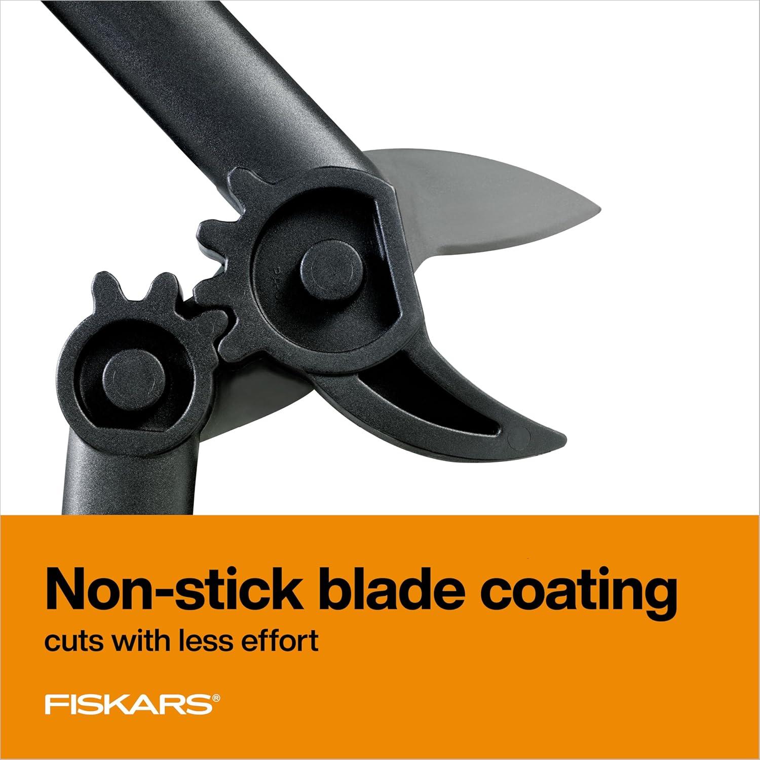 imageFiskars Ratchet Drive Anvil Lopper 32 Inch Heavy Duty Tree Trimmer 2 inch Cut Capacity Riveted Handles for Easy Squeeze Cutting PowerSuper PrunerLopper 15