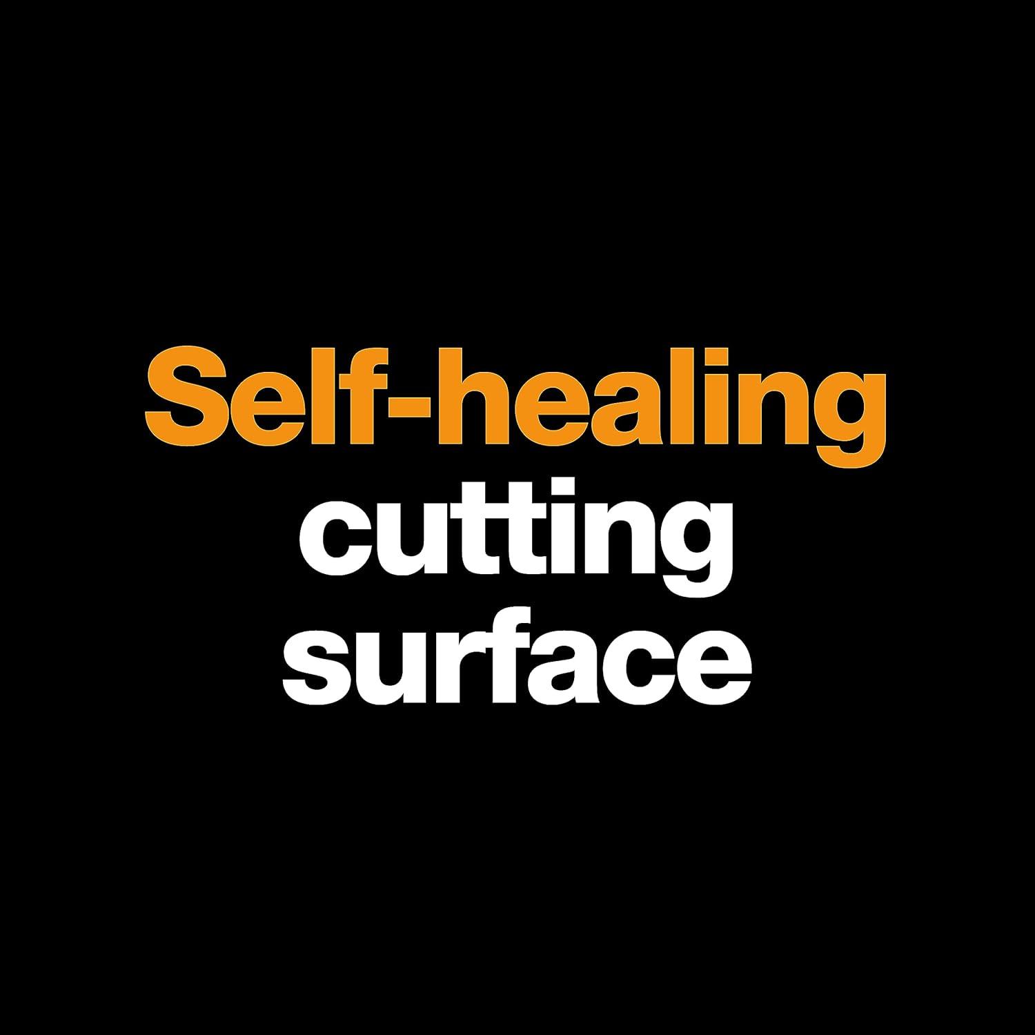 imageFiskars Self Healing Cutting Mat for Quilting Arts and Crafts 18quot x 24quot Grid Sewing Mat Craft Cutting Board Sewing Supplies and Quilting ToolsGray