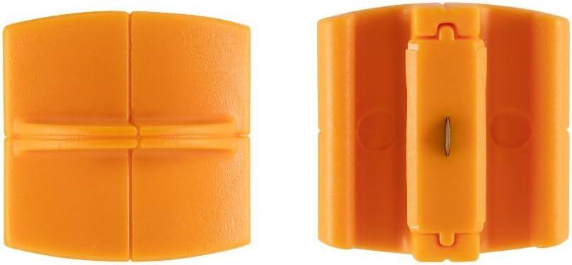imageFiskars TripleTrack Trimmer Replacement Blades  2Pack  High Profile Style I Blades for Cutting and Scoring  Arts and Crafts  OrangeBlack1Pack