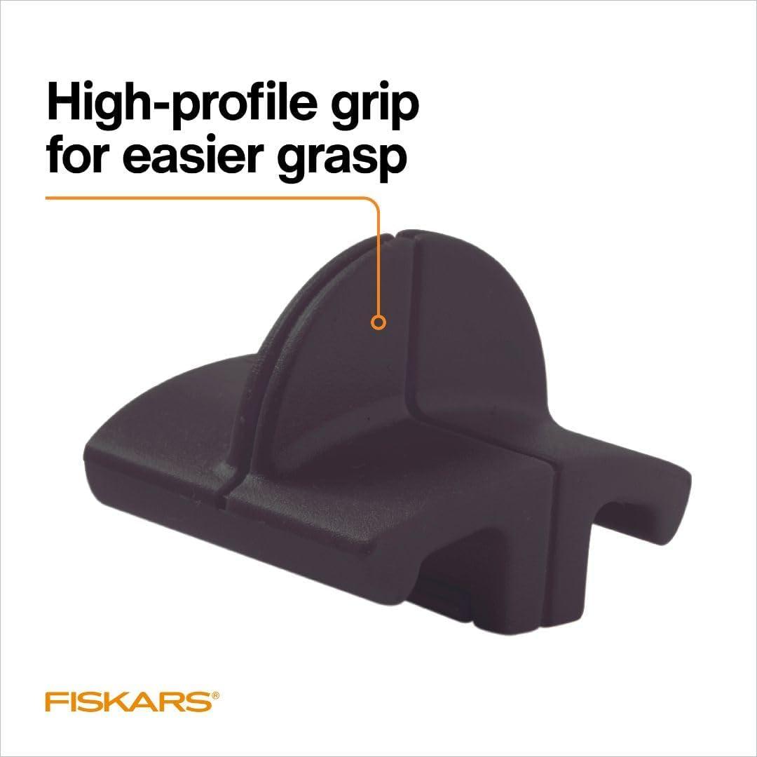 imageFiskars TripleTrack Trimmer Replacement Blades  2Pack  High Profile Style I Blades for Cutting and Scoring  Arts and Crafts  OrangeBlack2 Pack