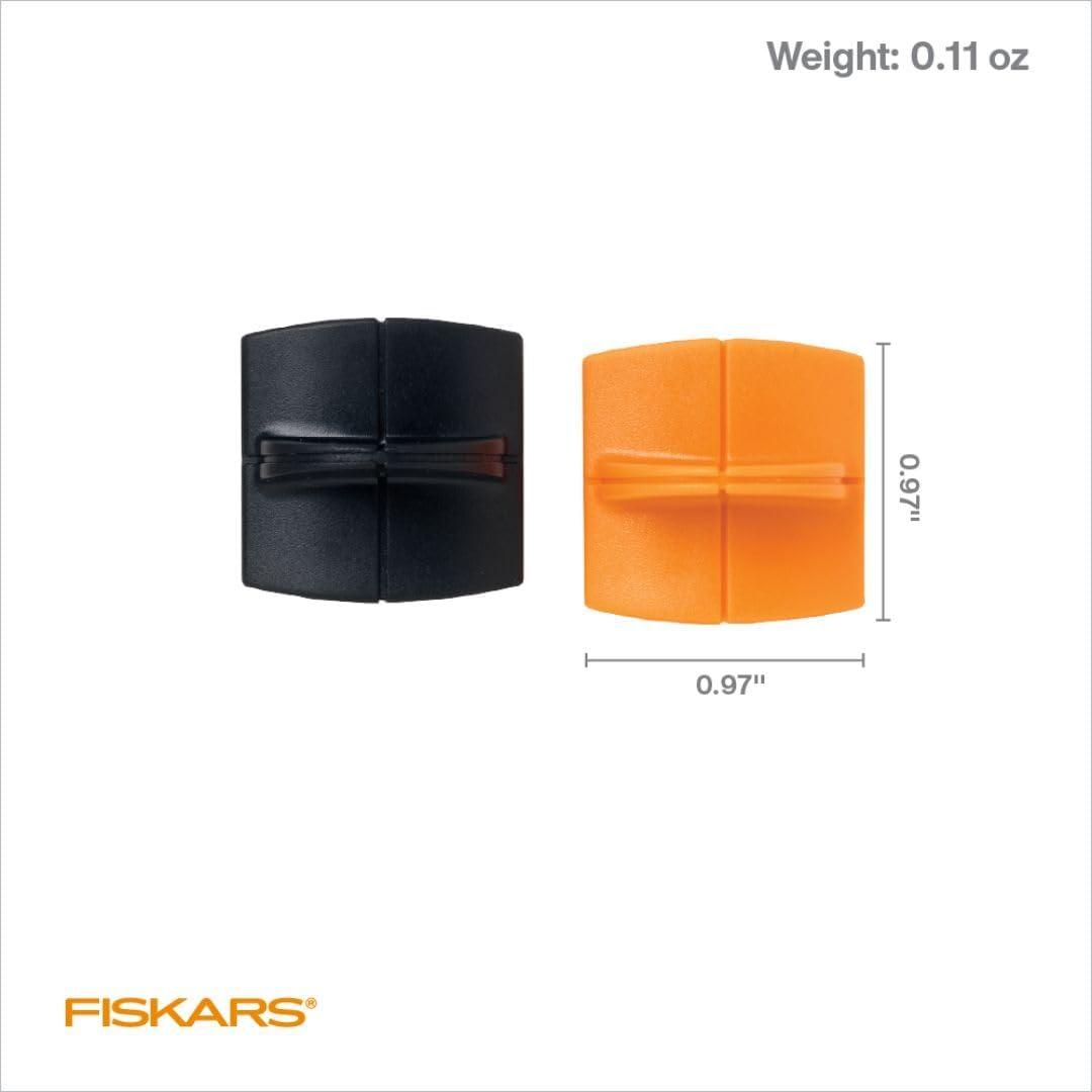 imageFiskars TripleTrack Trimmer Replacement Blades  2Pack  High Profile Style I Blades for Cutting and Scoring  Arts and Crafts  OrangeBlack2 Pack