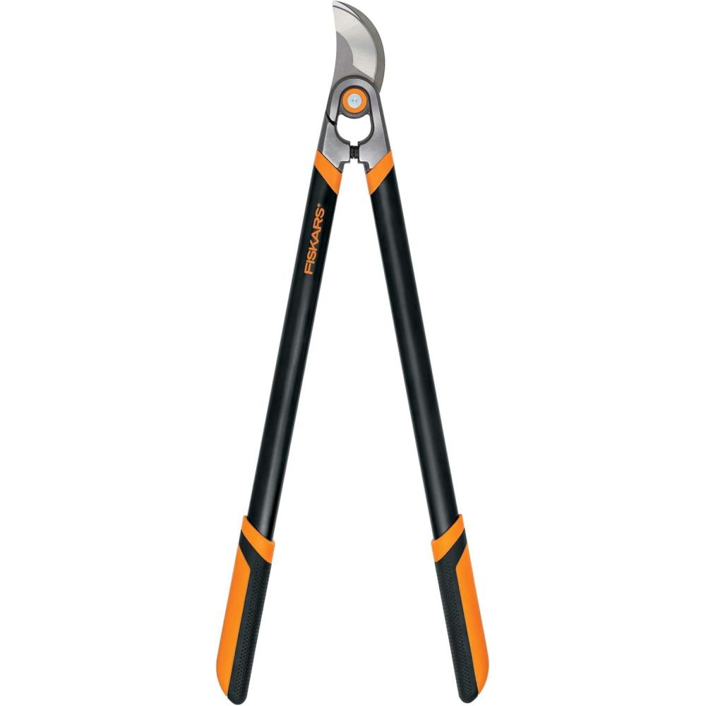 imageFiskars 32Inch Loppers for Tree Trimming Heavy Duty LowFriction Sharp Steel Blade Branch Cutter up to 2Inch Diameter Cut Capacity PowerGear2 Technology that Multiplies Power for Less Effort30 in