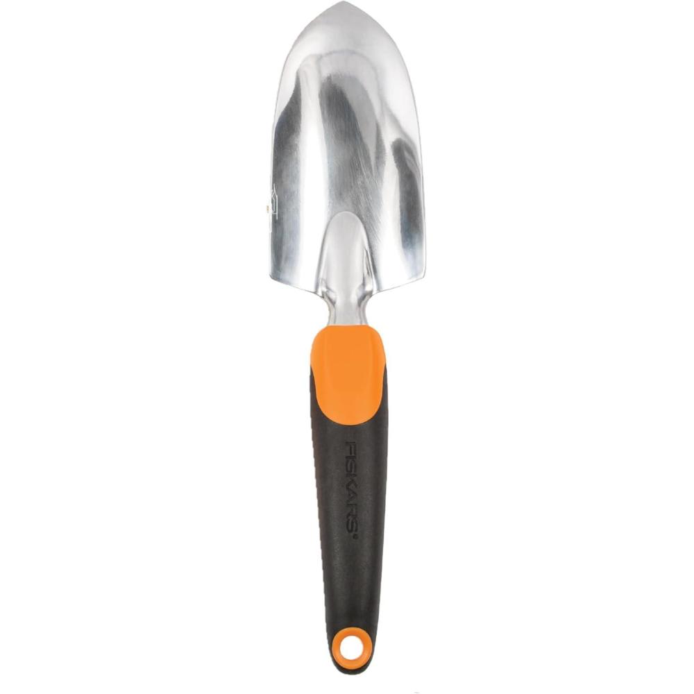 imageFiskars 3in1 Garden Tool Set Includes Trowel Transplanter and Cultivator for Outdoor Gardening Ergonomic Yard Tool KitTrowel