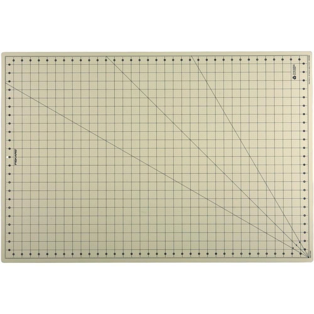 imageFiskars Self Healing Eco Cutting Mat with Grid for Sewing Quilting and Crafts  24quot x 36 Grid24x36