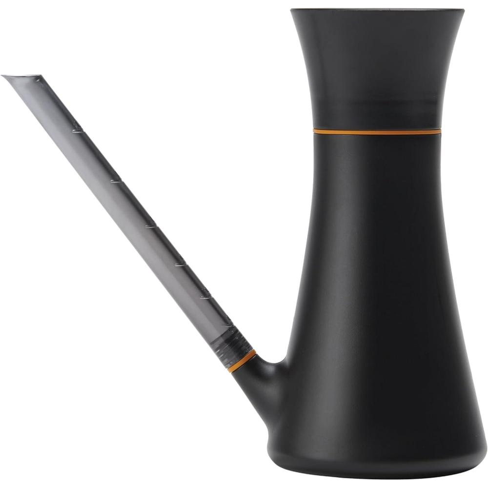 imageFiskars Small Watering Can 40 oz for Indoor Gardening Water Can for Indoor Plants AntiDrip and Removable Nozzle Made with Recycled Plastic