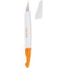 imageFiskars 1651101001 Easy Change Detail Craft Knife No 11 blade OrangeWhiteEasy Change Knife  11 Blade