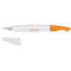 imageFiskars 1651101001 Easy Change Detail Craft Knife No 11 blade OrangeWhiteEasy Change Knife  11 Blade