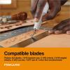 imageFiskars 1651101001 Easy Change Detail Craft Knife No 11 blade OrangeWhiteEasy Change Knife  2 Blade
