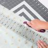 imageFiskars 18quot x 24quot Folding Cutting Mat for Travel and Storage  Fabric and Sewing Craft Projects  SelfHealing Mat  Gray128L x 02W