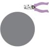 imageFiskars 23517097J Circle Hand Punch 18 Inch Purple  Pink14 in