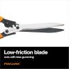 imageFiskars 23Inch Hedge Shears Bush Trimmer with PowerGear2 Technology that Multiplies Power for Less Effort SoftGrip Handles with ShockAbsorbing BumpersPowerGear2 Shock Absorbing 23 in