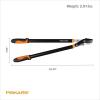imageFiskars 28Inch PowerLever Garden Bypass Lopper and Tree Trimmer Sharp PrecisionGround Steel Blade for Cutting Branches up to 175Inch Diameter28 Lopper