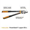imageFiskars 32Inch Loppers for Tree Trimming Heavy Duty LowFriction Sharp Steel Blade Branch Cutter up to 2Inch Diameter Cut Capacity PowerGear2 Technology that Multiplies Power for Less Effort25 in