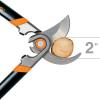 imageFiskars 32Inch Loppers for Tree Trimming Heavy Duty LowFriction Sharp Steel Blade Branch Cutter up to 2Inch Diameter Cut Capacity PowerGear2 Technology that Multiplies Power for Less Effort30 in