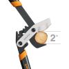 imageFiskars 32Inch Loppers for Tree Trimming Heavy Duty LowFriction Sharp Steel Blade Branch Cutter up to 2Inch Diameter Cut Capacity PowerGear2 Technology that Multiplies Power for Less Effort32 in