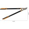 imageFiskars 32Inch Loppers for Tree Trimming Heavy Duty LowFriction Sharp Steel Blade Branch Cutter up to 2Inch Diameter Cut Capacity PowerGear2 Technology that Multiplies Power for Less Effort30 in
