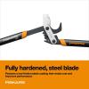 imageFiskars 32Inch Loppers for Tree Trimming Heavy Duty LowFriction Sharp Steel Blade Branch Cutter up to 2Inch Diameter Cut Capacity PowerGear2 Technology that Multiplies Power for Less Effort25 in
