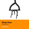 imageFiskars 40quot Steel Tiller Long Handle Hand Tiller for Gardening Garden ToolTiller