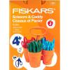 imageFiskars 5quot BluntTip Scissors Classpack for Kids Ages 47 with Art Caddy Organizer 24Pack Kids Scissors for School or Crafting Back to School Supplies Assorted ColorsBluntTip Scissors