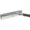 imageFiskars 60quot Pro Garden Rake for Soil with Lightweight Aluminum Handle Heavy Duty Gardening Tool