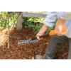 imageFiskars 60quot Pro Garden Rake for Soil with Lightweight Aluminum Handle Heavy Duty Gardening Tool