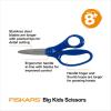imageFiskars 6quot Big Kids Scissors for Kids Ages 811 Scissors for School or Crafting Back to School Supplies TurquoiseAssorted Colors