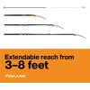 imageFiskars 716 ft Extendable 2in1 Pruner and Pole Saw For Tree Trimming Tree Trimmer with ChainDrive for Cutting Branches up to 125quot Diameter with More Power Garden ToolsPole Saw