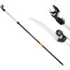 imageFiskars 716 ft Extendable 2in1 Pruner and Pole Saw For Tree Trimming Tree Trimmer with ChainDrive for Cutting Branches up to 125quot Diameter with More Power Garden ToolsPole Saw  Pruner