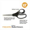imageFiskars 7quot SoftGrip Student Glitter Scissors for Kids 12  Scissors for School or Crafting  Back to School Supplies  Black Glitter Pack of 1Black Glitter