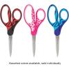 imageFiskars 7quot SoftGrip Student Glitter Scissors for Kids 12  Scissors for School or Crafting  Back to School Supplies  Black Glitter Pack of 1Blue Lightning