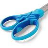 imageFiskars 7quot SoftGrip Student Glitter Scissors for Kids 12  Scissors for School or Crafting  Back to School Supplies  Black Glitter Pack of 1Blue Lightning
