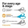 imageFiskars 7quot Student Scissors for Kids Ages 1214 Scissors for School or Crafting Back to School Supplies BluePurple