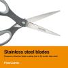 imageFiskars 8 LeftHanded Titanium Scissors SoftGrip Handle for Comfort Durable Stainless Steel Blades for Home and Office UseLeft Handed Titanium  SoftGrip