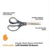 imageFiskars 8 LeftHanded Titanium Scissors SoftGrip Handle for Comfort Durable Stainless Steel Blades for Home and Office UseLeft Handed Titanium  SoftGrip