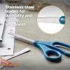imageFiskars 8 LeftHanded Titanium Scissors SoftGrip Handle for Comfort Durable Stainless Steel Blades for Home and Office UseStainless Steel