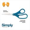 imageFiskars 8 LeftHanded Titanium Scissors SoftGrip Handle for Comfort Durable Stainless Steel Blades for Home and Office UseStainless Steel