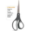 imageFiskars 8 LeftHanded Titanium Scissors SoftGrip Handle for Comfort Durable Stainless Steel Blades for Home and Office UseTitanium  SoftGrip
