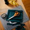 imageFiskars 8 Premier LeftHanded Pinking Shears Precision Stainless Steel Blades for Zigzag Cutting Ergonomic Handle for ComfortStandard
